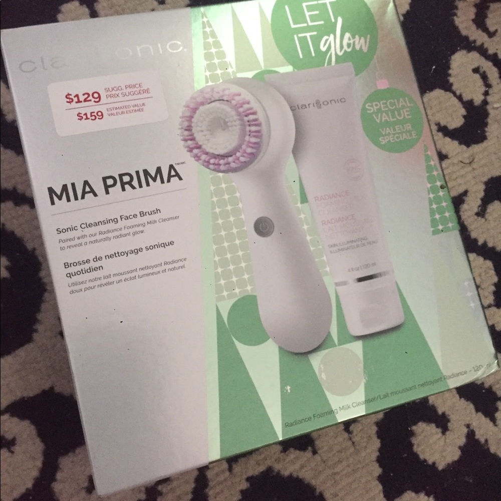 CLARISONIC : Mia prima brush & handle +cleanser